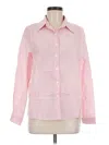 Assorted Brands Long Sleeve Button Down Shirt In Pink