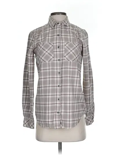 Pre-owned Assorted Brands Long Sleeve Button Down Shirt In Purple