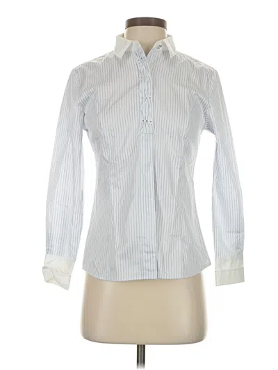 Pre-owned Assorted Brands Long Sleeve Button Down Shirt In White
