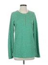 Assorted Brands Long Sleeve Henley Shirt In Green