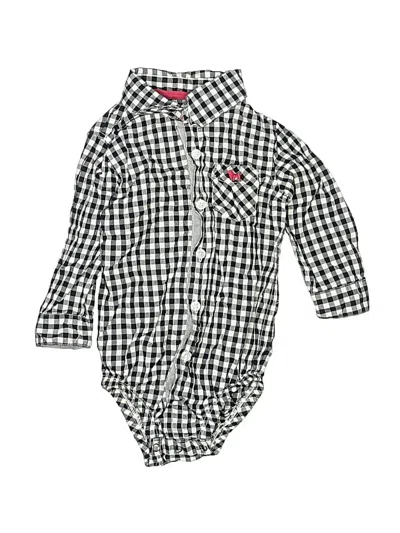 Pre-owned Assorted Brands Babies' Long Sleeve Onesie In Black