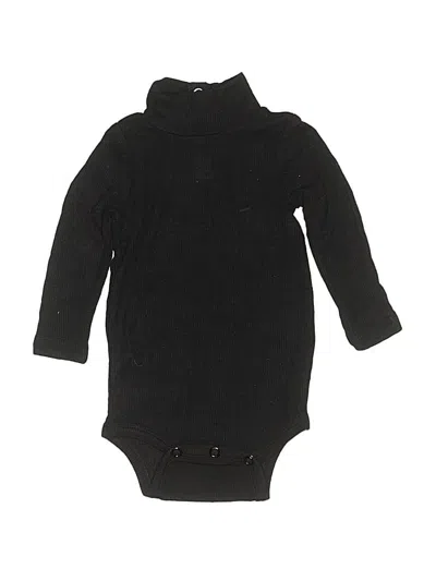 Pre-owned Assorted Brands Babies' Long Sleeve Onesie In Black