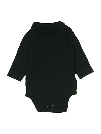Pre-owned Assorted Brands Babies' Long Sleeve Onesie In Black