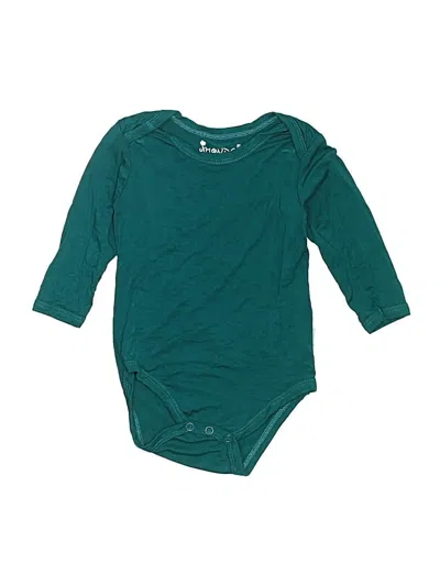 Pre-owned Assorted Brands Babies' Long Sleeve Onesie In Blue
