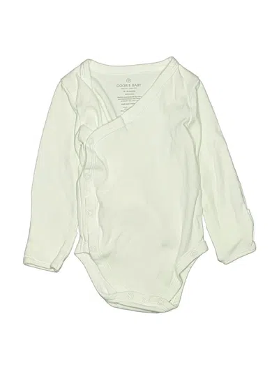 Pre-owned Assorted Brands Kids' Long Sleeve Onesie In White