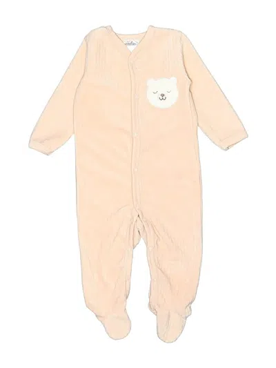 Pre-owned Assorted Brands Babies' Long Sleeve Onesie In White