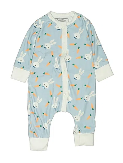 Pre-owned Assorted Brands Babies' Long Sleeve Outfit In Blue