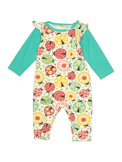 Pre-owned Assorted Brands Babies' Long Sleeve Outfit In Green