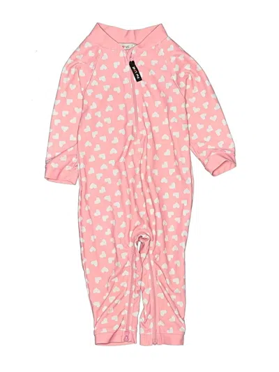 Pre-owned Assorted Brands Babies' Long Sleeve Outfit In Pink