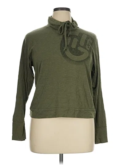 Pre-owned Assorted Brands Long Sleeve Polo Shirt In Green