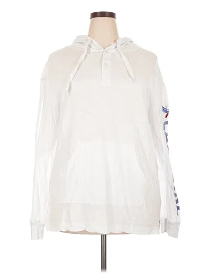 Assorted Brands Long Sleeve Polo Shirt In White