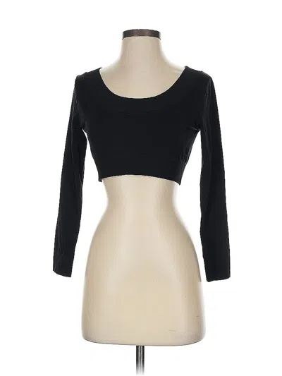 Pre-owned Assorted Brands Long Sleeve T-shirt In Black