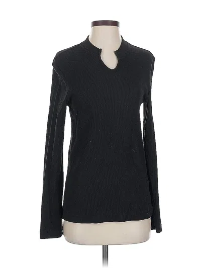 Pre-owned Assorted Brands Long Sleeve T-shirt In Black