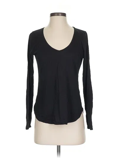 Pre-owned Assorted Brands Long Sleeve T-shirt In Black