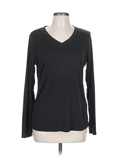 Pre-owned Assorted Brands Long Sleeve T-shirt In Black