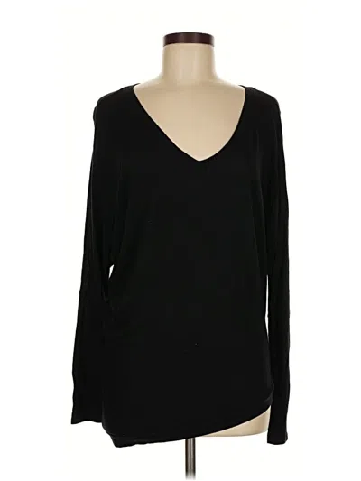 Pre-owned Assorted Brands Long Sleeve T-shirt In Black