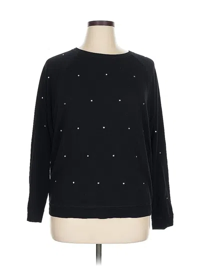 Pre-owned Assorted Brands Long Sleeve T-shirt In Black