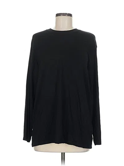 Pre-owned Assorted Brands Long Sleeve T-shirt In Black