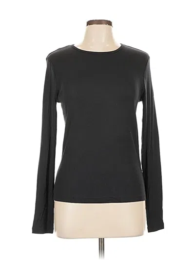 Pre-owned Assorted Brands Long Sleeve T-shirt In Black