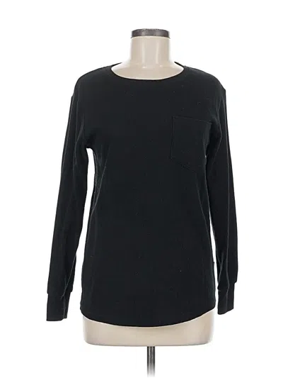 Pre-owned Assorted Brands Long Sleeve T-shirt In Black