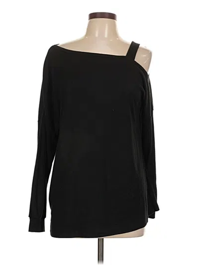 Pre-owned Assorted Brands Long Sleeve T-shirt In Black