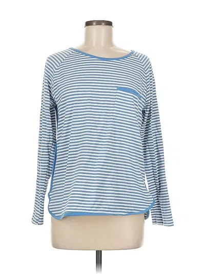 Pre-owned Assorted Brands Long Sleeve T-shirt In Blue