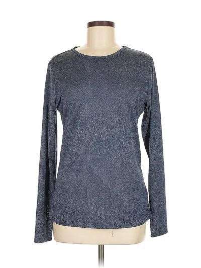 Pre-owned Assorted Brands Long Sleeve T-shirt In Blue