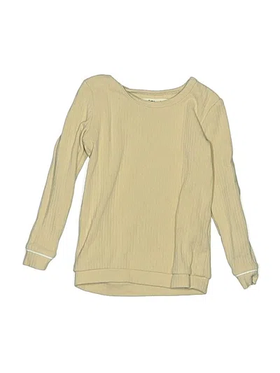 Pre-owned Assorted Brands Kids' Long Sleeve T-shirt In Brown