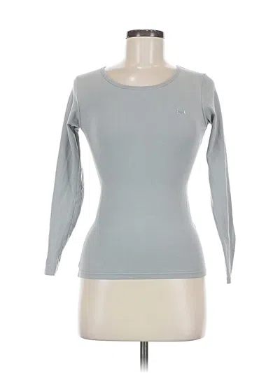 Pre-owned Assorted Brands Long Sleeve T-shirt In Gray