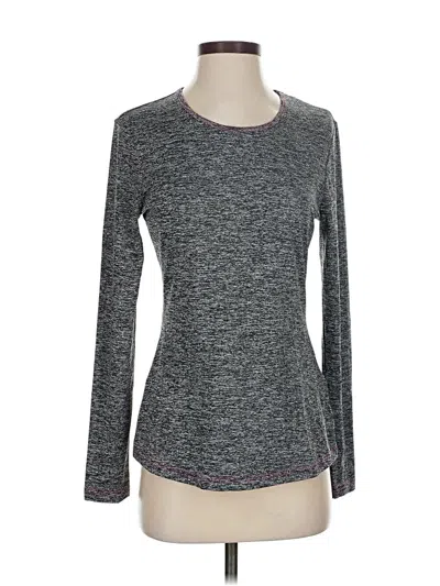 Pre-owned Assorted Brands Long Sleeve T-shirt In Gray