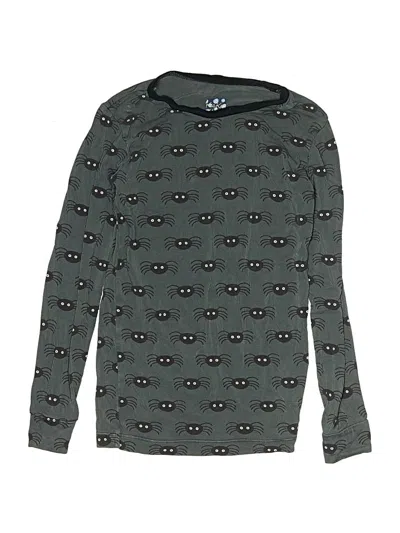 Pre-owned Assorted Brands Kids' Long Sleeve T-shirt In Green