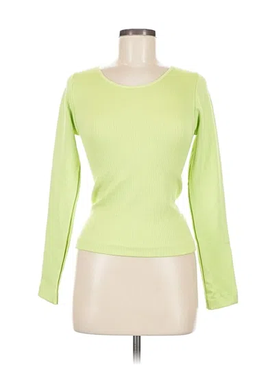 Pre-owned Assorted Brands Long Sleeve T-shirt In Green