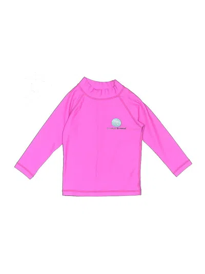 Pre-owned Assorted Brands Kids' Long Sleeve T-shirt In Pink