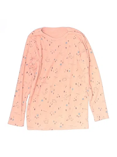 Pre-owned Assorted Brands Kids' Long Sleeve T-shirt In Pink
