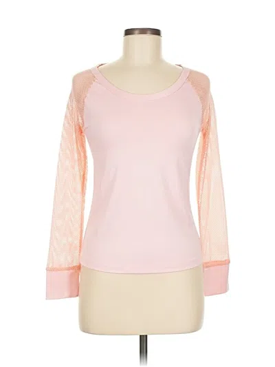 Assorted Brands Long Sleeve T-shirt In Pink