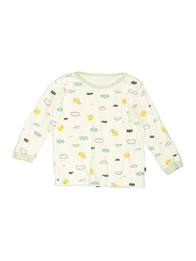 Pre-owned Assorted Brands Kids' Long Sleeve T-shirt In White