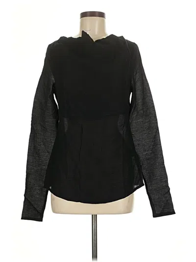 Assorted Brands Long Sleeve Top Black Cowl Neck Tops