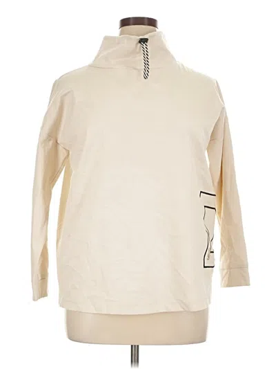 Assorted Brands Long Sleeve Top Ivory Cowl Neck Tops