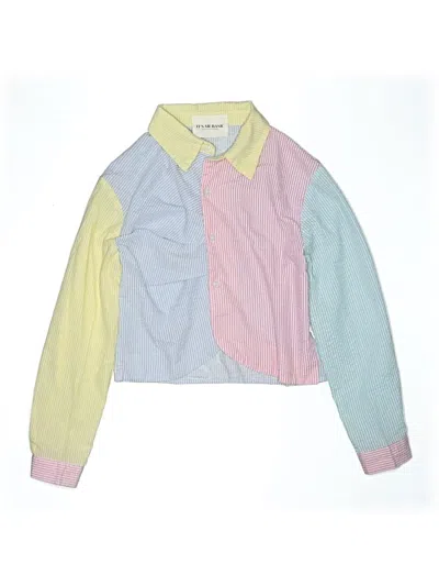 Pre-owned Assorted Brands Kids' Long Sleeve Top Yellow Tops