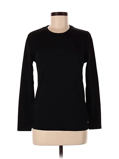 Pre-owned Assorted Brands Long Sleeve T-shirt In Black