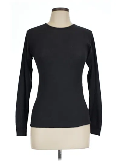 Pre-owned Assorted Brands Long Sleeve T-shirt In Black