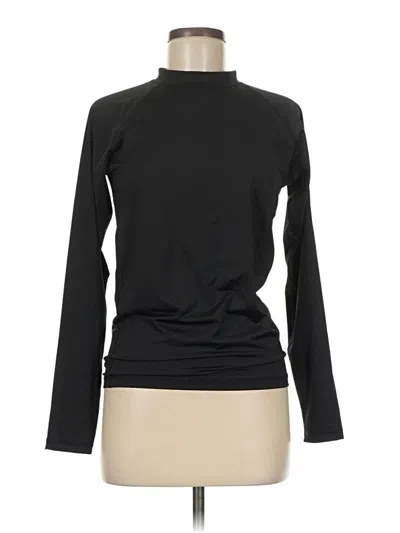 Pre-owned Assorted Brands Long Sleeve T-shirt In Black