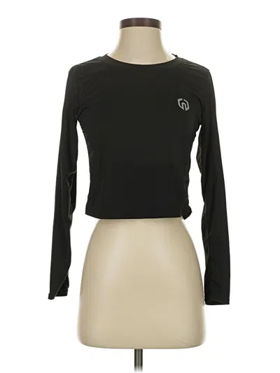 Pre-owned Assorted Brands Long Sleeve T-shirt In Black