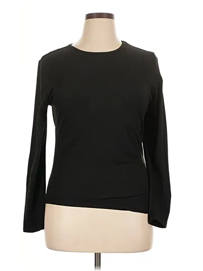 Pre-owned Assorted Brands Long Sleeve T-shirt In Black