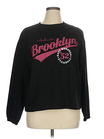 Pre-owned Assorted Brands Long Sleeve T-shirt In Black