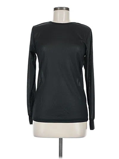 Pre-owned Assorted Brands Long Sleeve T-shirt In Black