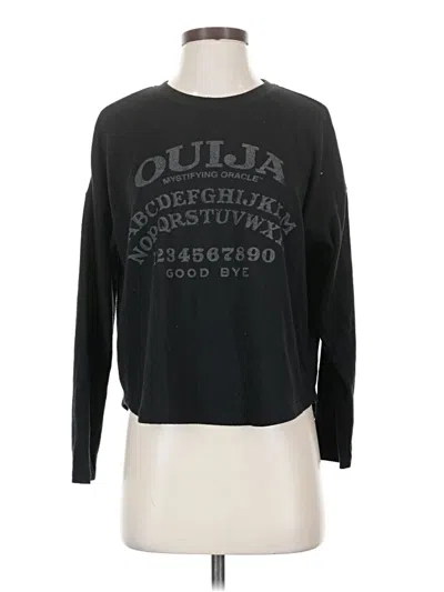 Pre-owned Assorted Brands Long Sleeve T-shirt In Black