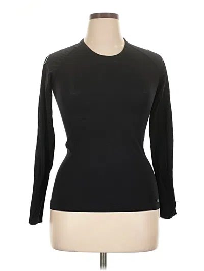 Pre-owned Assorted Brands Long Sleeve T-shirt In Black
