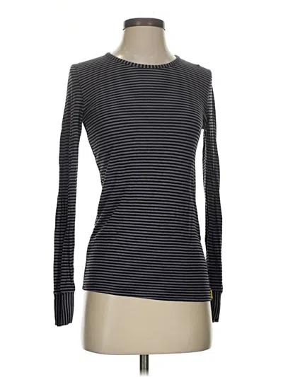 Pre-owned Assorted Brands Long Sleeve T-shirt In Black