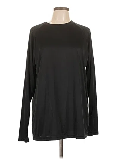 Pre-owned Assorted Brands Long Sleeve T-shirt In Black